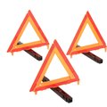 Cortina Safety Products 3-Piece Triangle Warning Kit,  95-03-009